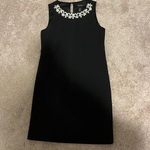 black beaded dress